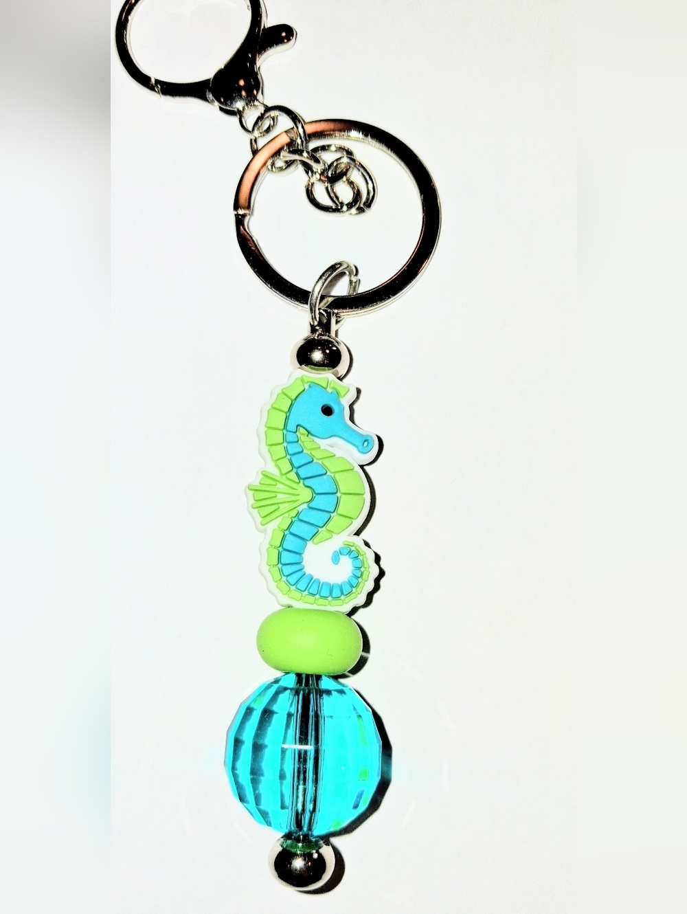 💙 SEAHORSE - BAG CLIP / KEYCHAIN